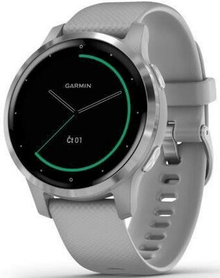 Garmin vívoactive4S Silver/Gray Band (rozbalené)