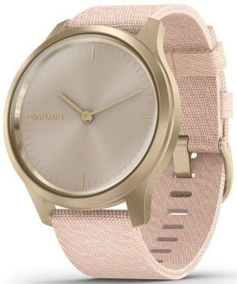 Garmin Vívomove 3 Style, Light Gold / Pink Nylon Band (II. Akosť)