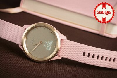 Garmin Vívomove 3S Sport, Light Gold / Pink Band