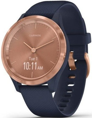 Garmin Vívomove 3S Sport, RoseGold/Blue Band