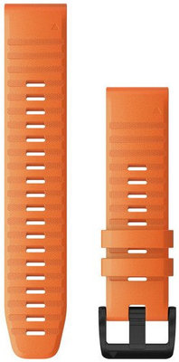 Silikónový remienok Garmin 22mm (pro Garmin Fenix 8/7/6 (47mm), Epix 2 aj.), oranžový, QuickFit