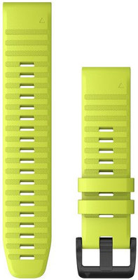 Silikónový remienok Garmin 22mm (pro Garmin Fenix 8/7/6 (47mm), Epix 2 aj.), žltý, QuickFit