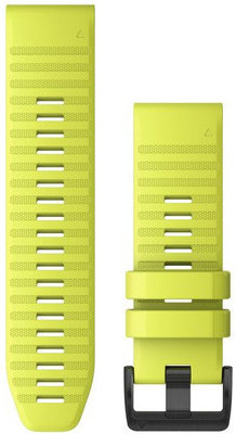 Silikónový remienok Garmin 26mm (pro Garmin Fenix 8/7X/6X (51mm), Tactix aj.), žltý V1, QuickFit