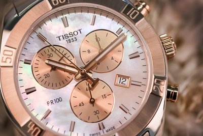 Tissot PR 100 Chic Lady Quartz Chronograph T101.917.22.151.00