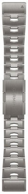Titánový náramok Garmin 26mm, Silver, QuickFit, 010-12864-08