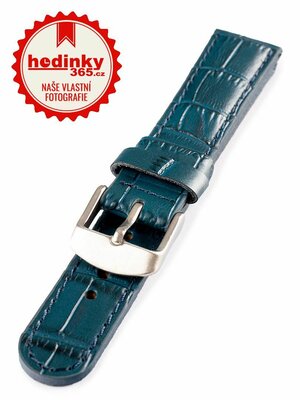 Kožený remienok Mavex W-080-F, modrý