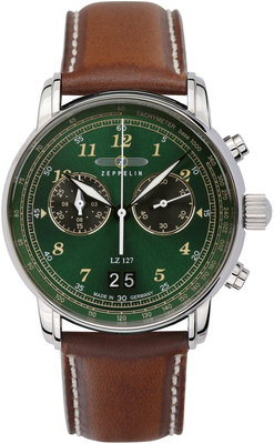 Zeppelin LZ 127 Graf Zeppelin Quartz Chronograph Big Date 8684-4