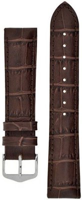 Hnedý kožený remienok Hirsch Duke L 01028010-2 (Teľacina)