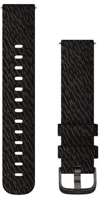 Nylonový popruh Garmin 20mm (pro Venu, Venu Sq, Venu 2 plus aj.), čierny V1, Quick Release