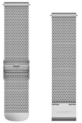 Ocelový náramok Garmin 20mm, milánský, Quick Release, 010-12924-23
