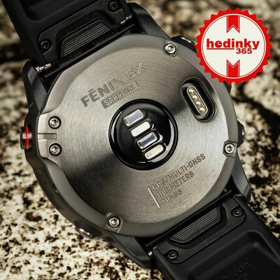 Garmin Fenix 6X PRO Sapphire, GrayDLC/Black Band (MAP/Music)