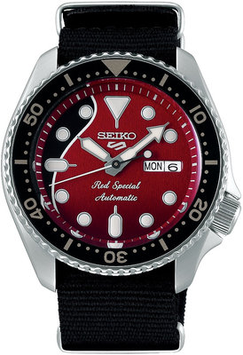 Seiko 5 Sports Automatic SRPE83K1 Brian May "Red Special" Limited Edition 9000pcs