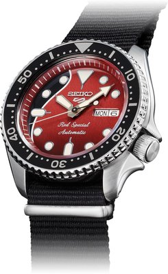Seiko 5 Sports Automatic SRPE83K1 Brian May "Red Special" Limited Edition 9000pcs