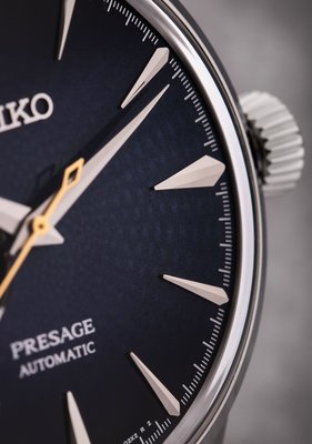 Seiko Presage Automatic Open Heart SSA405J1 Cocktail Time "Blue Moon"