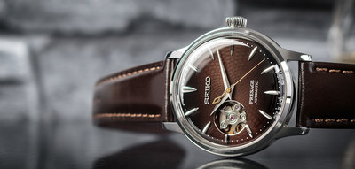 Seiko Presage Automatic Open Heart SSA783J1 Cocktail Time "Stinger"