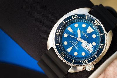 Seiko Prospex Sea Automatic Diver's SRPE07K1 Save the Ocean Great White Shark Special Edition "King Turtle"