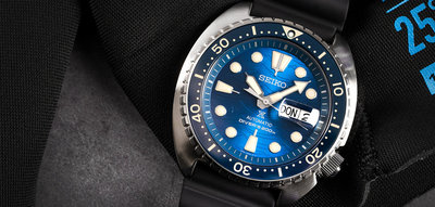 Seiko Prospex Sea Automatic Diver's SRPE07K1 Save the Ocean Great White Shark Special Edition "King Turtle"