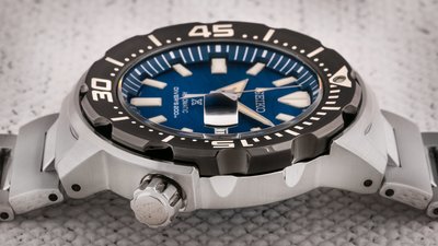 Seiko Prospex Sea Automatic Diver's SRPE09K1 Save the Ocean Great White Shark Special Edition "Monster"