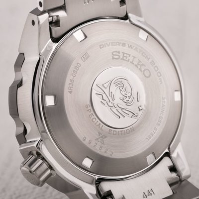 Seiko Prospex Sea Automatic Diver's SRPE09K1 Save the Ocean Great White Shark Special Edition "Monster"