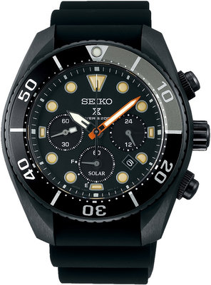 Seiko Prospex Sea Solar Diver's SSC761J1 Black Series Limited Edition 3500pcs "Sumo"