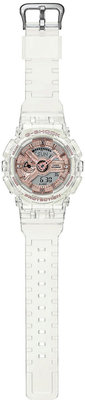 Casio G-Shock Original GMA-S110SR-7AER S Series Transparent x Pink Gold Collection