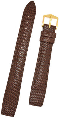 Kožený remienok Hirsch Rainbow M 12302610OE-1, hnedý, teľacia koža, open end (pre pevné osky), dĺžka M, Quick Release