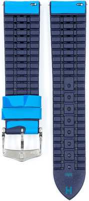 Modrý remienok Hirsch John L 0928088080-2 (Prírodný kaučuk)