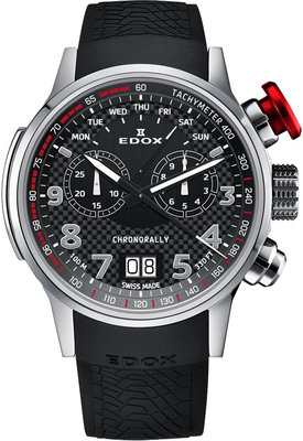 Edox Chronorally Quartz Chronograph 38001 TIN NRO3