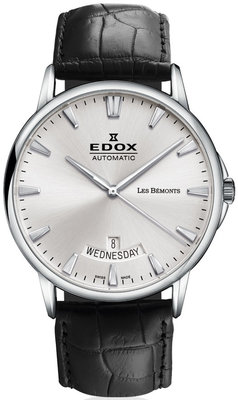 Edox Les Bémonts Day Date Automatic 83015 3BIN