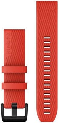 Silikónový remienok Garmin 22mm (pro Garmin Fenix 8/7/6 (47mm), Epix 2 aj.), červený V1, QuickFit