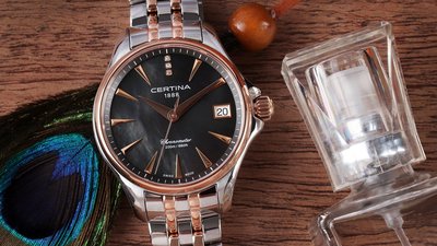 Certina DS Action Lady Quartz Precidrive COSC Chronometer Diamonds C032.051.22.126.00
