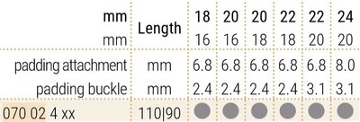 Hnedý kožený remienok Hirsch Navigator 07002470-2 (Teľacina)