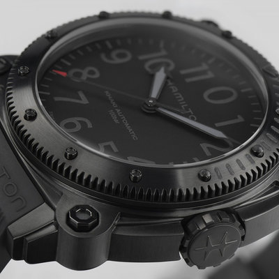 Hamilton Khaki Navy BeLOWZERO Titanium Automatic 1000M H78505332 Tenet Limited Edition 888pcs