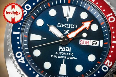 Seiko Prospex Sea SRPE99K1 PADI Special Edition "pepsi turtle"