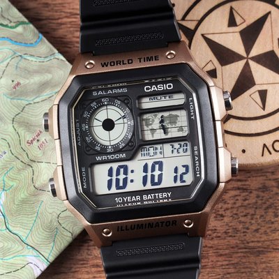 Casio Collection AE-1200WH-5AVEF