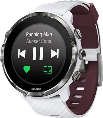 Suunto 7 White Burgundy