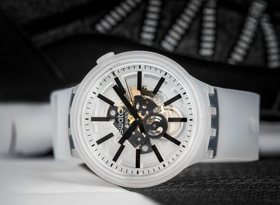 Swatch Big Bold Blackinjelly SO27E101
