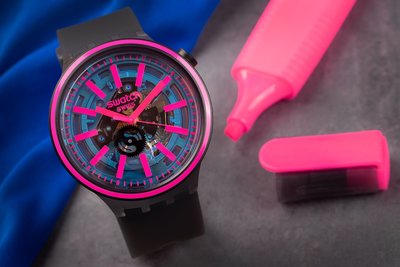 Swatch Big Bold Blue Taste SO27B111