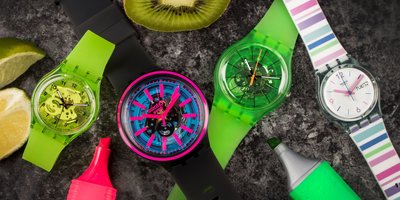Swatch Big Bold Blue Taste SO27B111