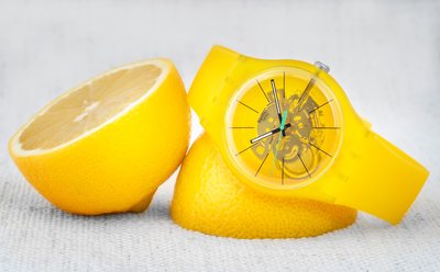 Swatch Bio Lemon SUOJ108