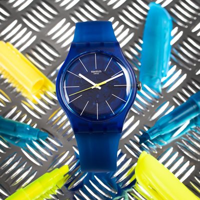 Swatch Blue Sirup SUON142