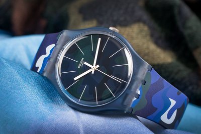 Swatch Camoclouds SUON140