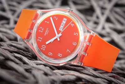 Swatch Red Away GE722