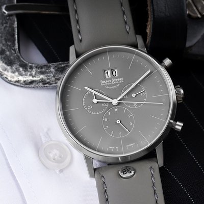 Bruno Söhnle Stuttgart Quartz Chronograph Big 17-13177-841