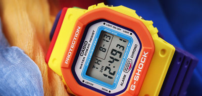Casio G-Shock Original DW-5610DN-9ER Psychedelic Multi Colors Series