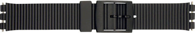 Unisex čierny remienok Condor P48/15RB (plast/guma)