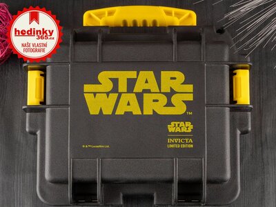 Invicta kufr na 3 kusy hodinek černý Star Wars (DC3STWAR)