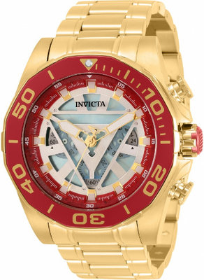 Invicta Marvel Men Quartz 33313 Ironman Limited Edition 4000pcs