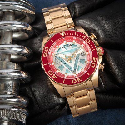 Invicta Marvel Men Quartz 33313 Ironman Limited Edition 4000pcs