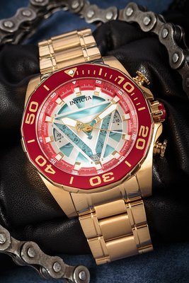 Invicta Marvel Men Quartz 33313 Ironman Limited Edition 4000pcs